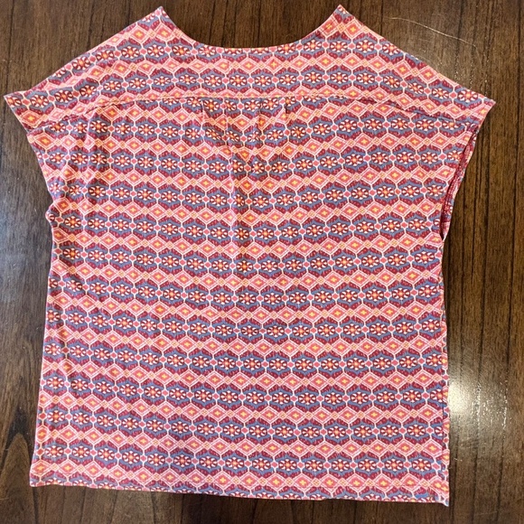 Aventura (REI) women's Spectra top graphic pattern made in India t-shirt size M - Picture 3 of 13